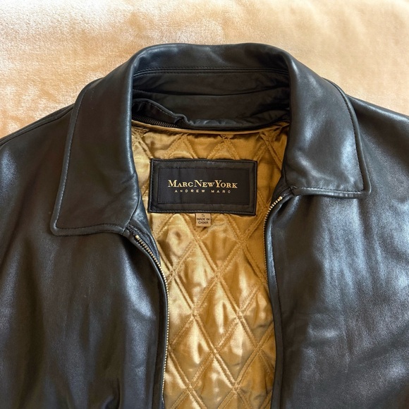 Men's Vintage Black Leather Jacket - Picture 5 of 8